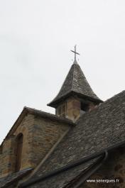 La chapelle de Pomiès - Restauration-du-clocher-en-2016.JPG